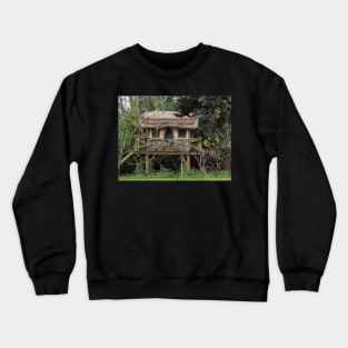 A Little Fairy Tale House Crewneck Sweatshirt